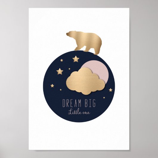 Dream Big Little One, Poster (Voorkant)