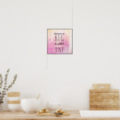 Dream Big Little One Poster (Keuken)