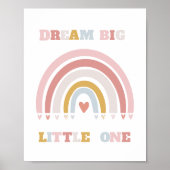 Dream Big Little One Poster Print (Voorkant)