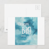 Dream Big Little One Quote Briefkaart (Voorkant / Achterkant)