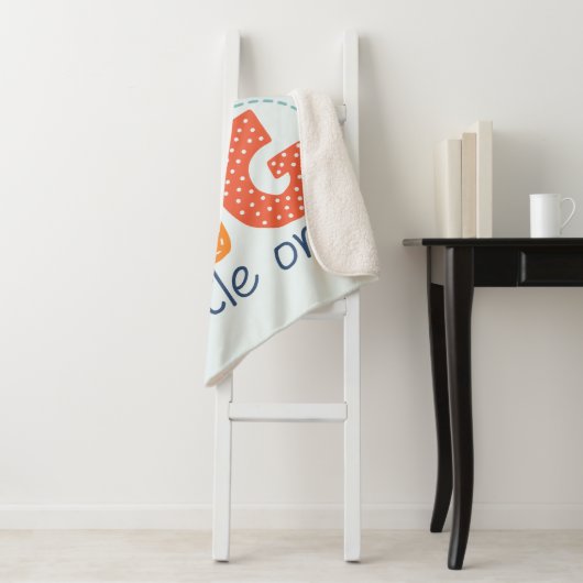 Dream Big Little One Rocket Sherpa Deken (In situ)