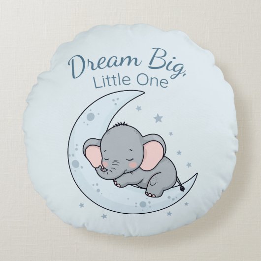 Dream Big, Little One Rond Kussen (Voorkant)