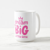 Dream Big Little One Roze Mok – Schattige Baby Gif (Voorkant rechts)