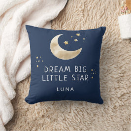Dream Big Little Star Personalized Celestial Kussen