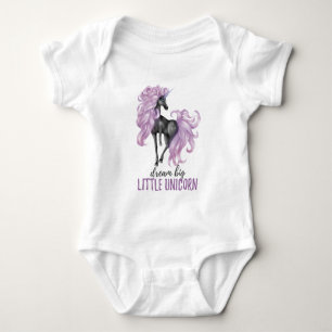 Dream Big Little Unicorn Romper