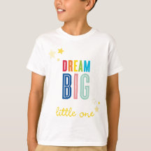 DREAM BIG LITTONE coole typografie heldere kleuren