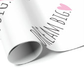 Dream Big met Heart Wrapping Paper Cadeaupapier (Rol Hoek)