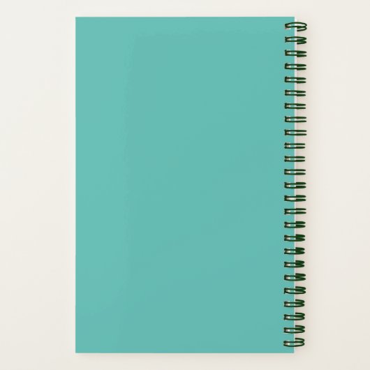 Dream Big met Tiana Notitieboek (Achterkant)