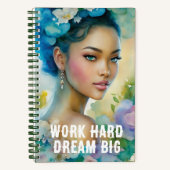 Dream Big met Tiana Notitieboek (Voorkant)