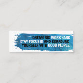 Dream Big Mini Card w/ I Heart Reference Back Visitekaartje (Voorkant)