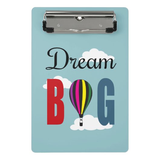 Dream big mini klembord (Voorkant)