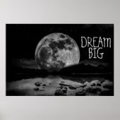 Dream Big Moon Poster (Voorkant)