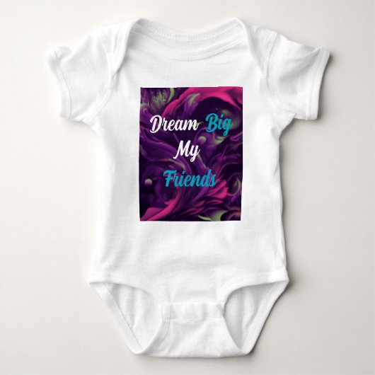 Dream Big My Friends vrouwen draag T-shirt (Voorkant)