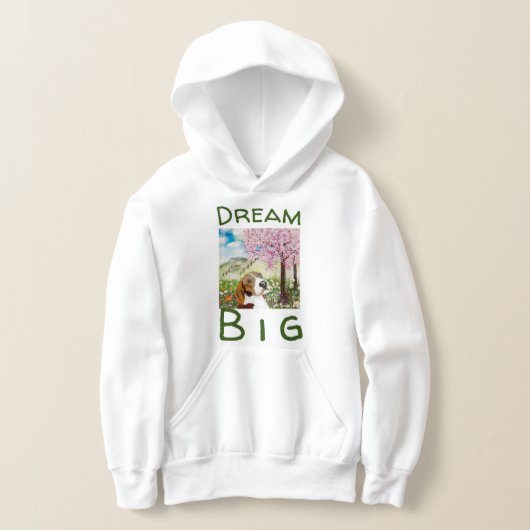 Dream Big Natuur Sweatshirt voor Girls (Laagn)