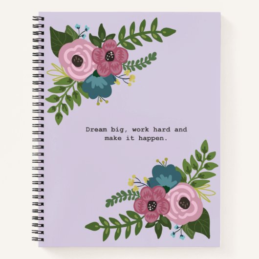 Dream Big Notebook Notitieboek (Voorkant)