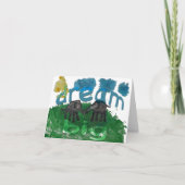 Dream Big Notecard Kaart (Voorkant)