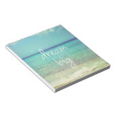 Dream big notitieblok (Schuin)