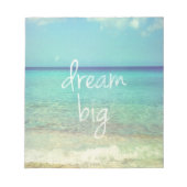 Dream big notitieblok (Voorkant)