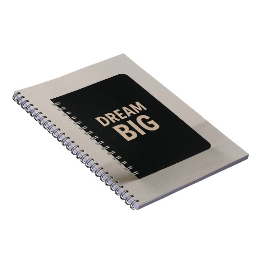 Dream Big Notitieboek (Rechterzijde)