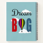 Dream big notitieboek (Achterkant)