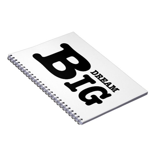 Dream Big Notitieboek (Rechterzijde)
