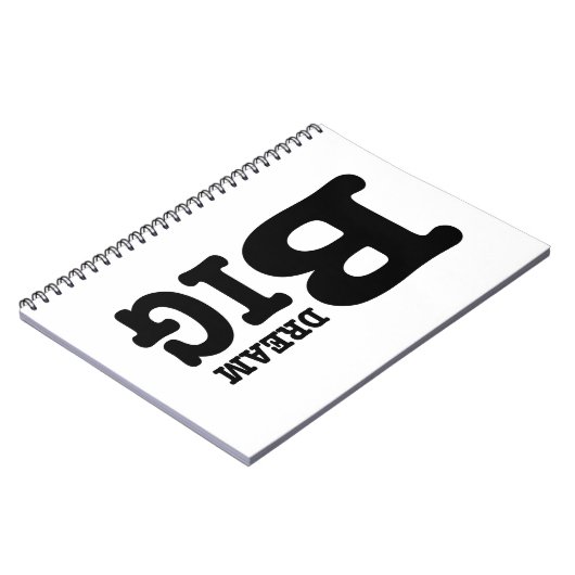 Dream Big Notitieboek (Linkerzijde)