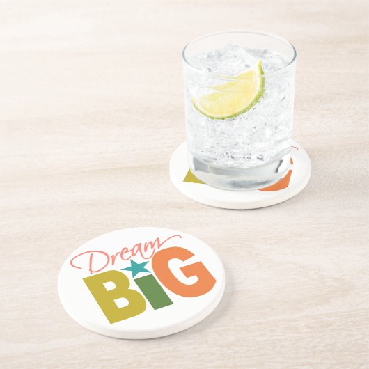 Dream BIG onderzetter (Zijkant)