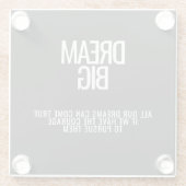 Dream Big Onderzetter (Achterkant)