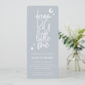 Dream big one 1e verjaardagsfoto (Staand voorkant)