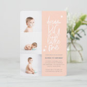 Dream big one 1e verjaardagsfoto (Staand voorkant)