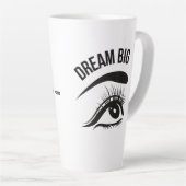 Dream Big Optician Eye Latte Mok (Rechterhoek)