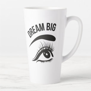 Dream Big Optician Eye Latte Mok
