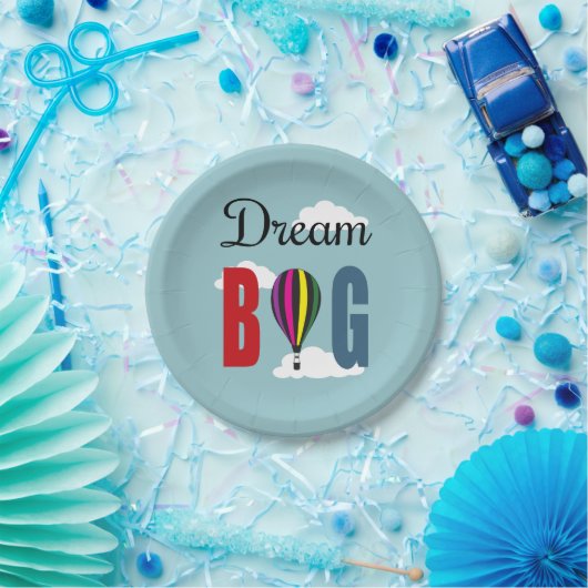 Dream big papieren bordje (Feest)