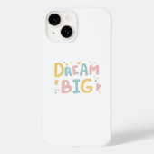 Dream Big Pastel Hearts Case-Mate iPhone Case (Achterkant)