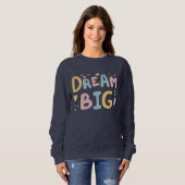Dream Big Pastel Hearts Trui (Voorkant volledig)