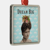 Dream Big Photo Collage Metalen Ornament (Rechts)