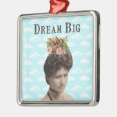 Dream Big Photo Collage Metalen Ornament (Links)