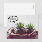 Dream Big Phrase Briefkaart (Voorkant / Achterkant)