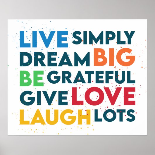 Dream Big Poster (Voorkant)