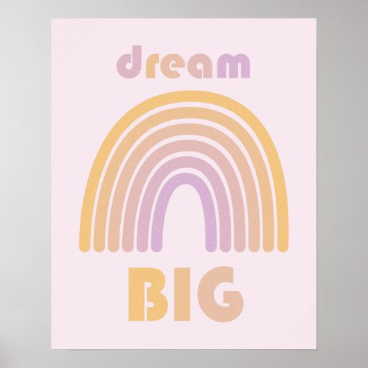 Dream BIG Poster (Voorkant)