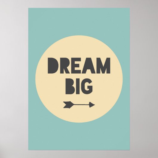 Dream Big Poster (Voorkant)