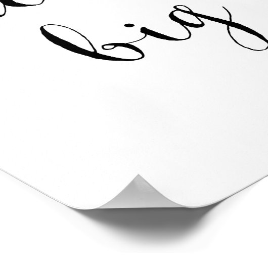 Dream big poster (Hoek)