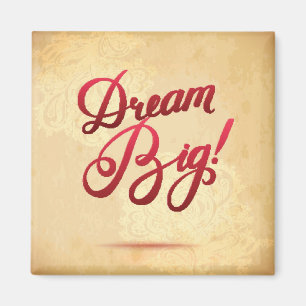 Dream Big Red Magneet