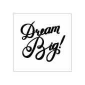 Dream Big Red Rubberstempel (Afrduk)