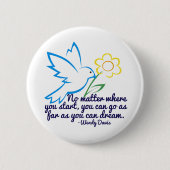 Dream Big Ronde Button 5,7 Cm (Voorkant)