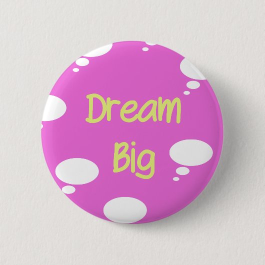 Dream Big Ronde Button 5,7 Cm (Voorkant)