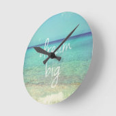 Dream big ronde klok (Hoek)