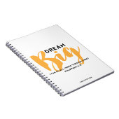 Dream Big Scripting Notitieboek (Rechterzijde)