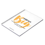Dream Big Scripting Notitieboek (Linkerzijde)