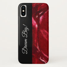 Dream Big! Sjabloon Rode & zwarte Typografie